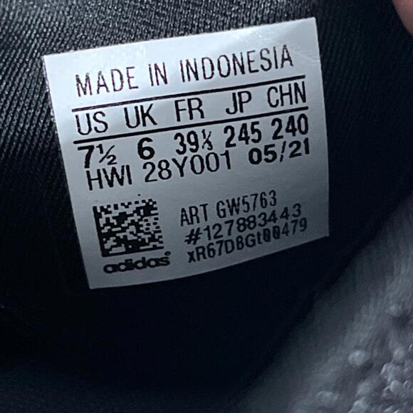 Adidas Puremotion Adapt Womens Sz 7.5 Running Shoes Black White Athletic Sneaker - Picture 9 of 11